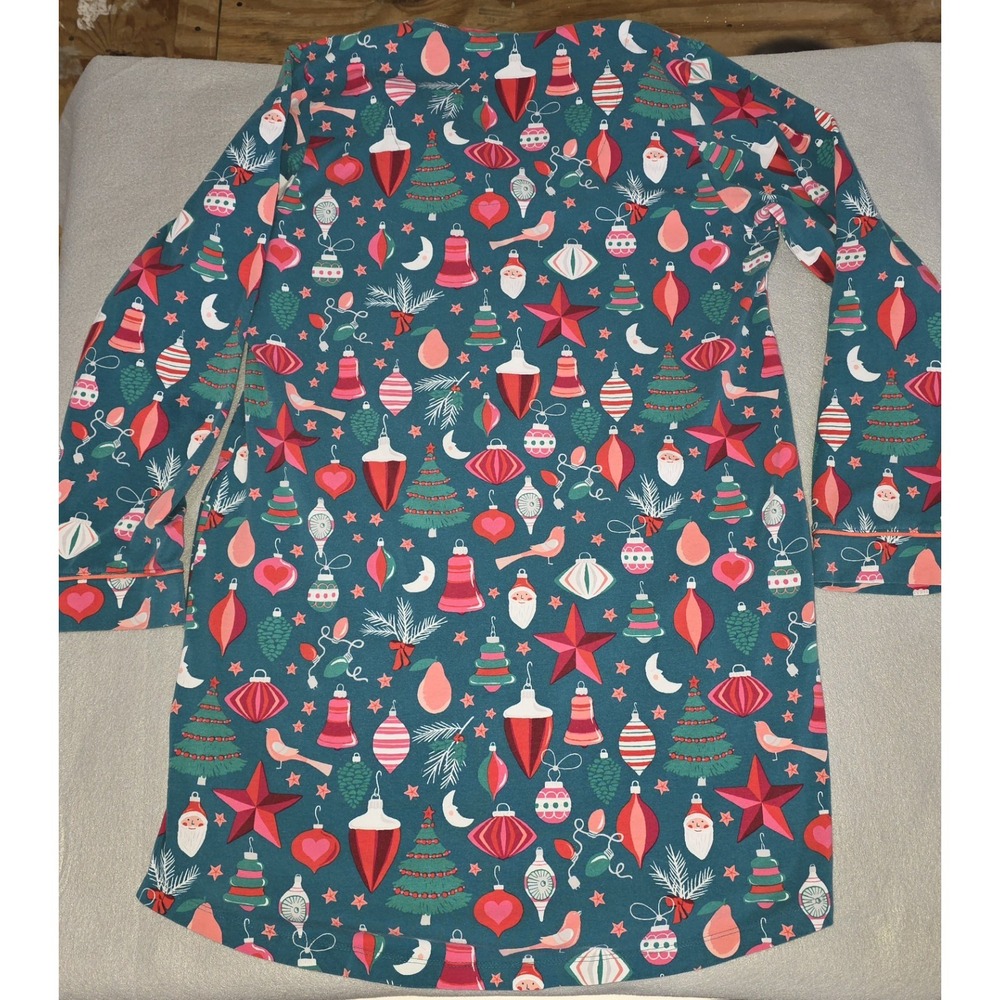 Bedhead Pajamas Organic Jersey Sleepshirt Women's Tis the season size M - Picture 8 of 8